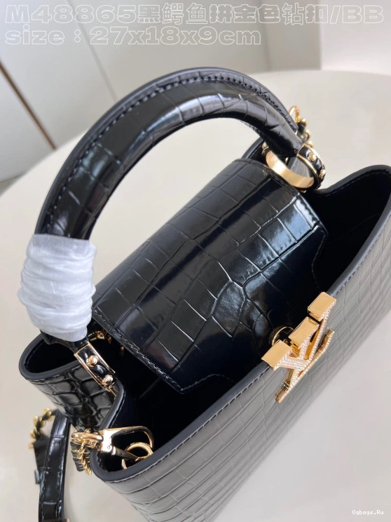 VUITTON LOUIS CAPUCINES BB-27*18*9CM 0427